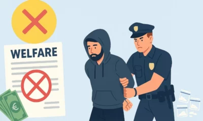 drug trafficker barred from welfare aid